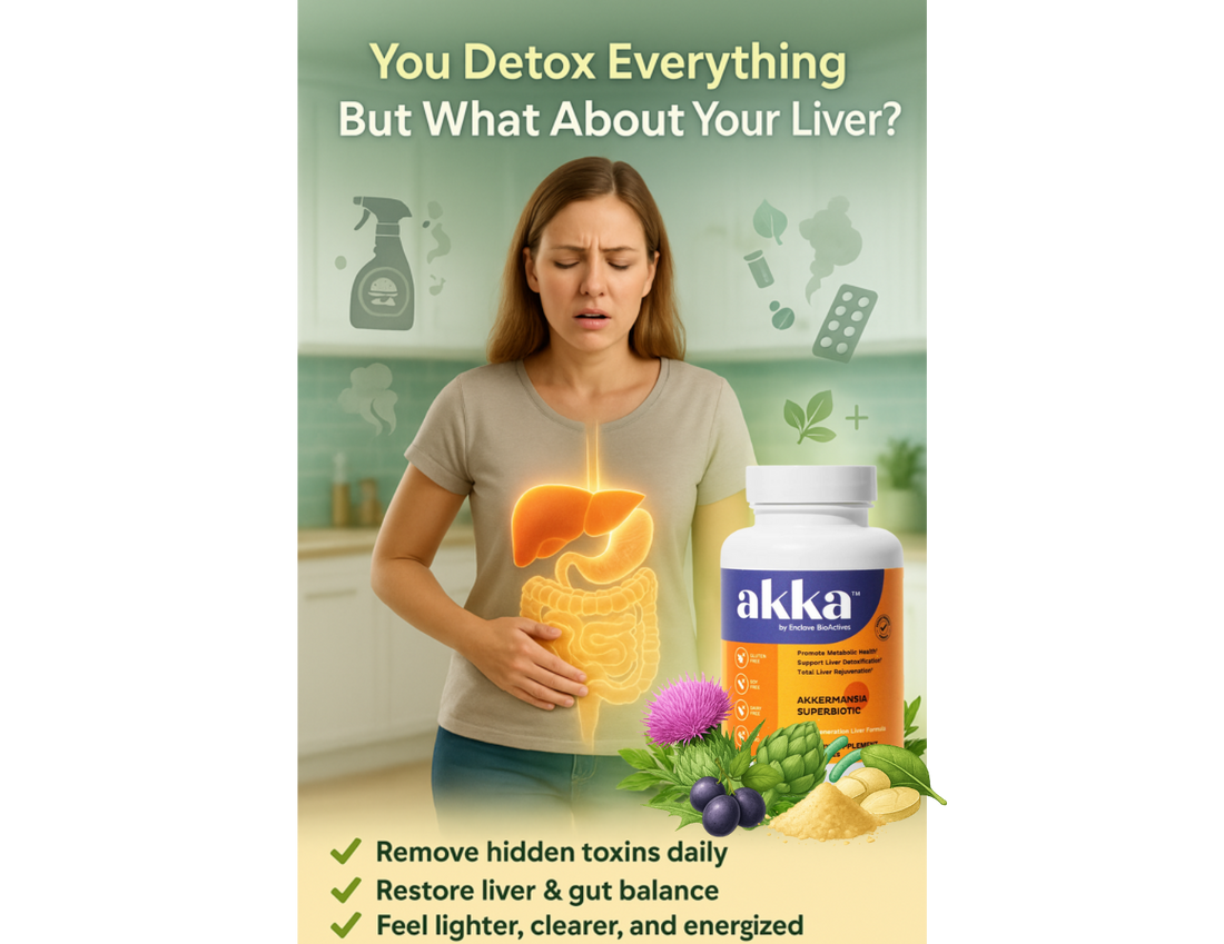 🌿 Hidden Toxins in Everyday Life: Why Your Liver Needs Daily Support Now More Than Ever
