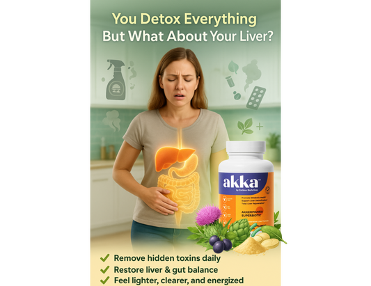 🌿 Hidden Toxins in Everyday Life: Why Your Liver Needs Daily Support Now More Than Ever