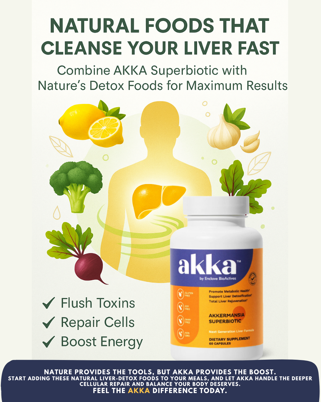 NATURAL FOODS THAT CLEANSE YOUR LIVER FAST, AKKA natural liver detox