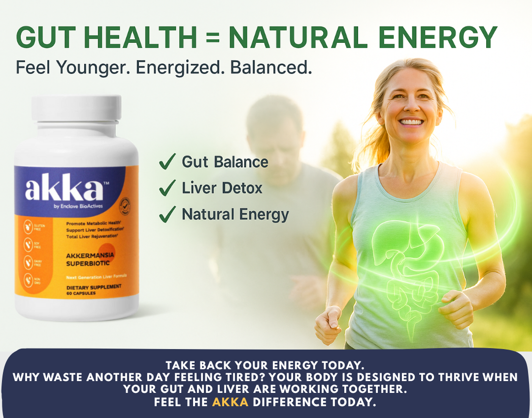 Why Gut Health Is the Key to Natural Energy - And How AKKA Supports It