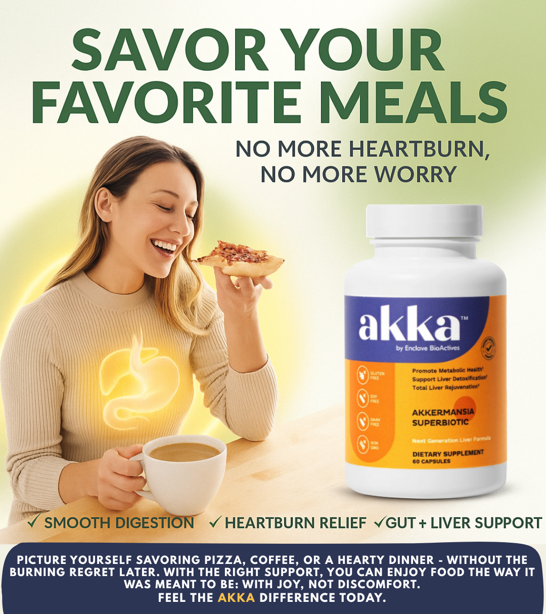 Savor Your Favorite Meals Without Worrying About Heartburn Later