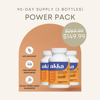 3 pack AKKA liver supplement